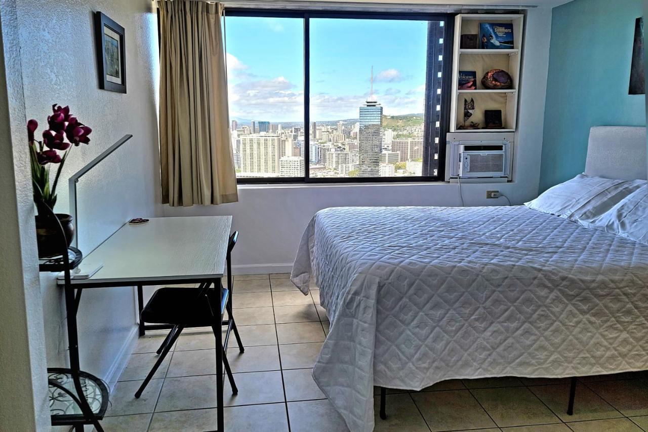 Waikiki Condo High Floor Views Beaches Convention Center Honolulu Kültér fotó