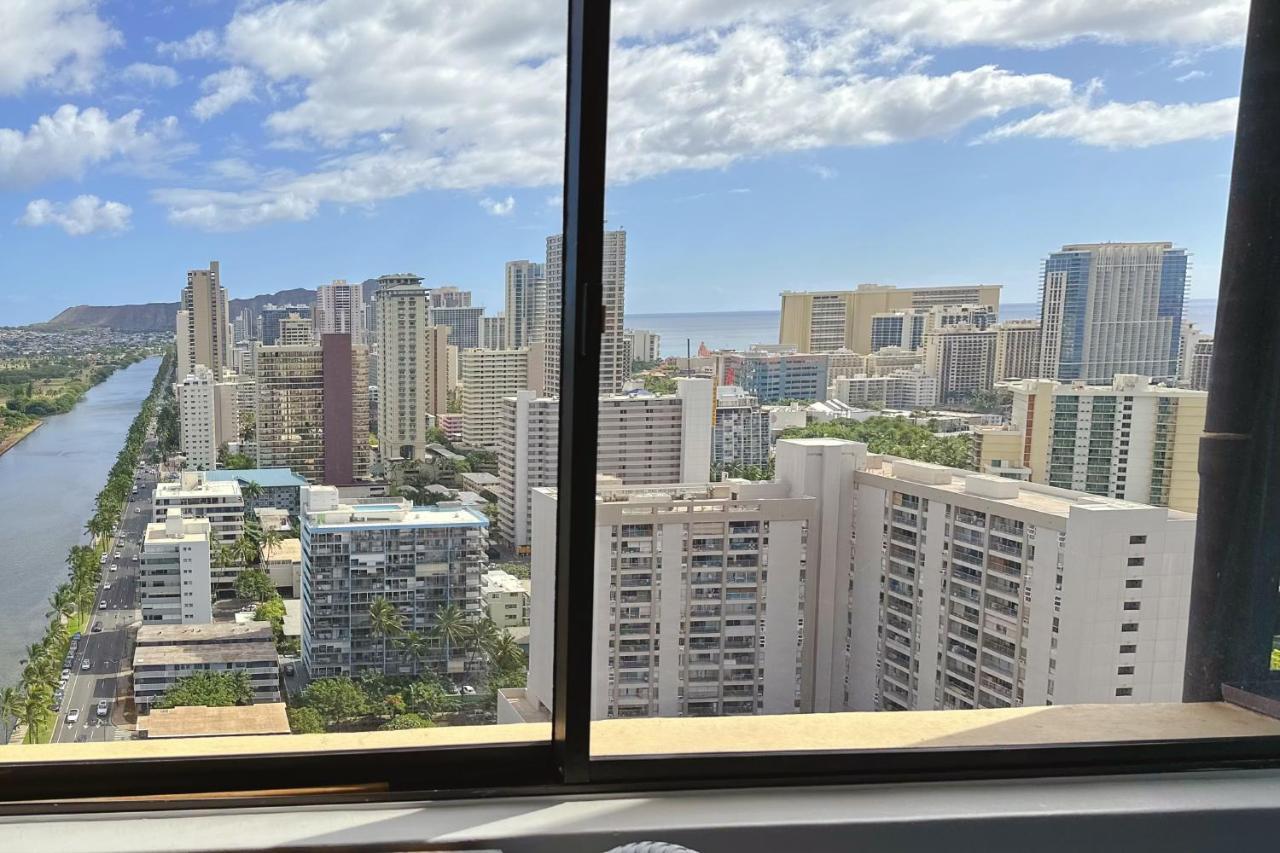 Waikiki Condo High Floor Views Beaches Convention Center Honolulu Kültér fotó