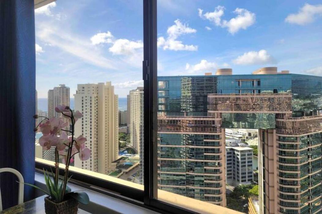 Waikiki Condo High Floor Views Beaches Convention Center Honolulu Kültér fotó