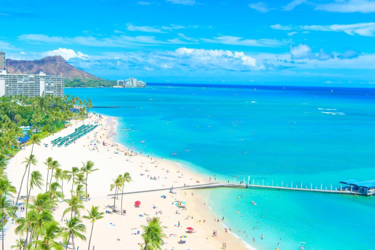 Waikiki Condo High Floor Views Beaches Convention Center Honolulu Kültér fotó